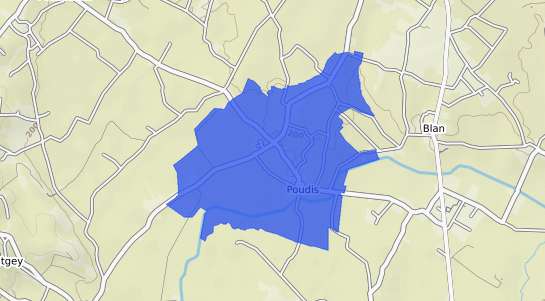 prix immobilier Poudis