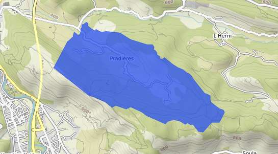 prix immobilier Pradires