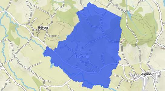 prix immobilier Sabazan