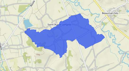 prix immobilier Saint Aunix Lengros