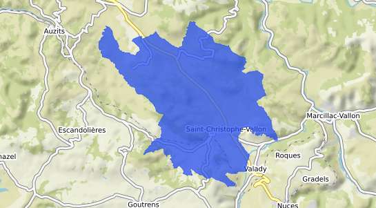 prix immobilier Saint Christophe Vallon