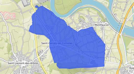 prix immobilier Saint Geni�s de Comolas