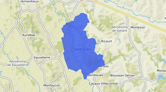 prix immobilier Saint Justin