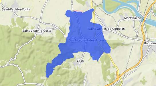 prix immobilier Saint Laurent des Arbres