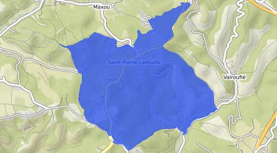 prix immobilier Saint Pierre Lafeuille