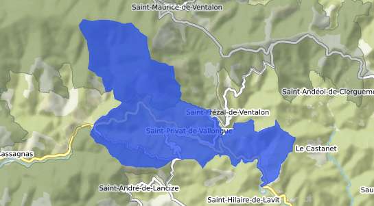 prix immobilier Saint Privat de Vallongue