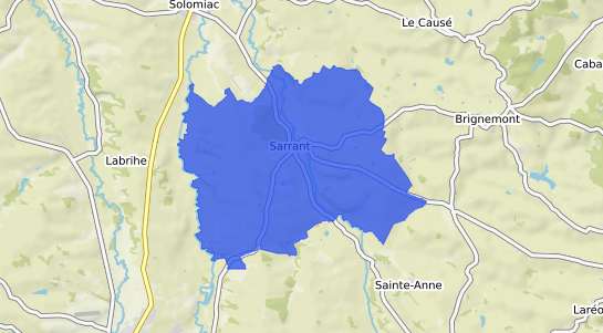 prix immobilier Sarrant