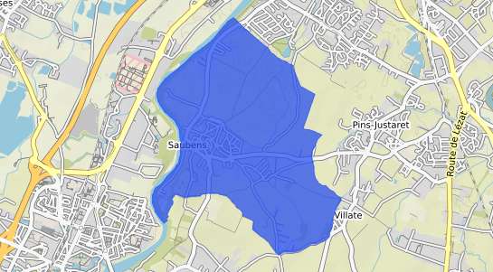 prix immobilier Saubens