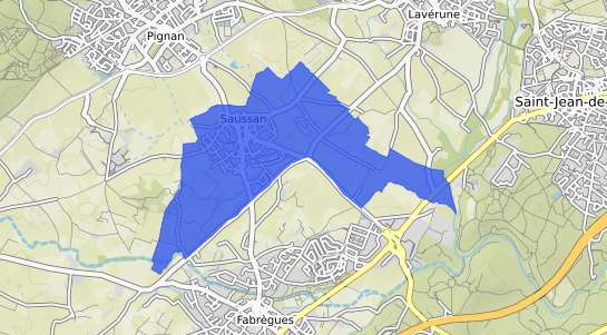 prix immobilier Saussan