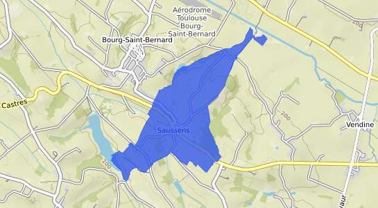 prix immobilier Saussens