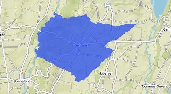 prix immobilier Sentous