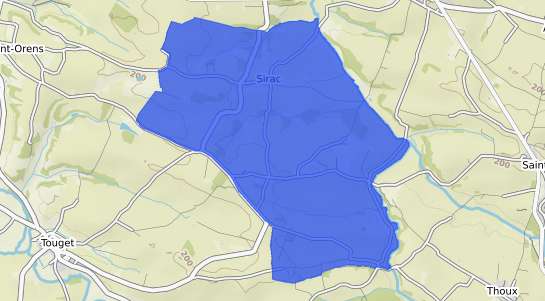 prix immobilier Sirac