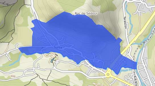 prix immobilier Surba