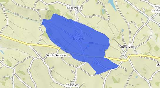 prix immobilier Toutens