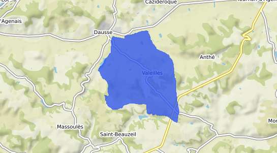 prix immobilier Valeilles
