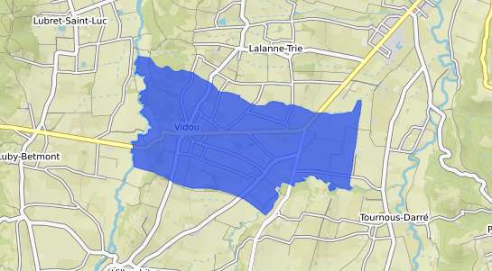 prix immobilier Vidou