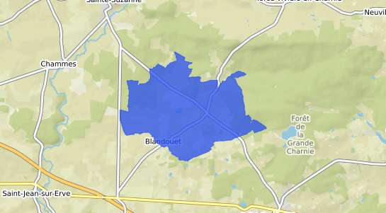prix immobilier Blandouet
