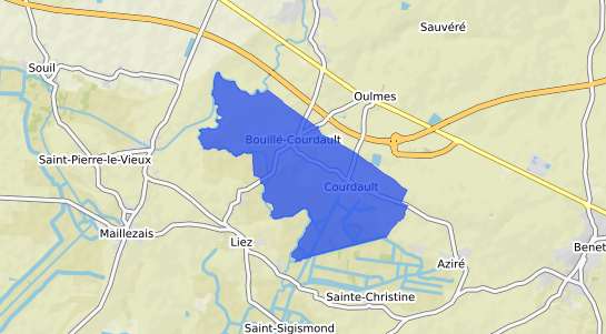 prix immobilier Bouill� Courdault