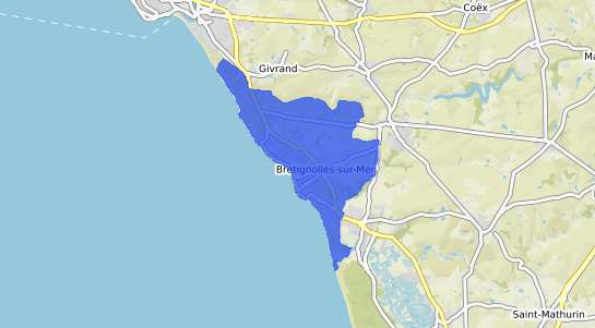 prix immobilier Bretignolles sur Mer