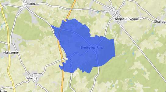 prix immobilier Brette les Pins