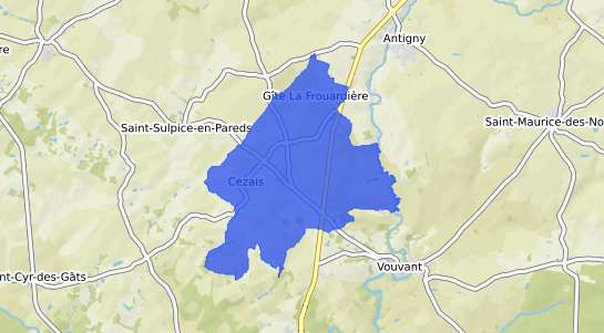 prix immobilier Cezais