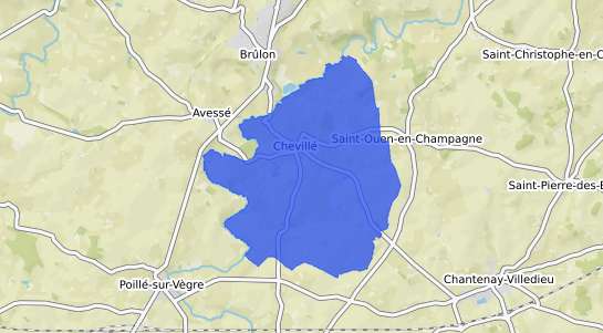 prix immobilier Chevill�