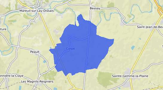 prix immobilier Corpe