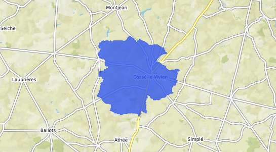 prix immobilier Coss� le Vivien