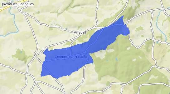 prix immobilier Crennes sur Fraub�e