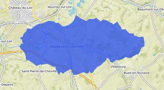 prix immobilier Dissay sous Courcillon