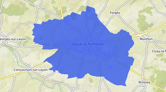 prix immobilier Dou� la Fontaine