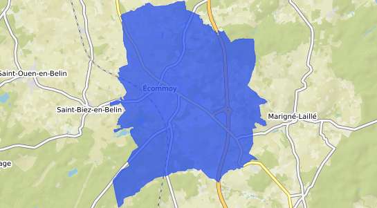 prix immobilier Ecommoy