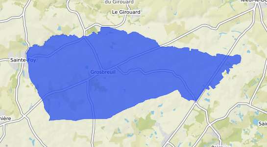 prix immobilier Grosbreuil