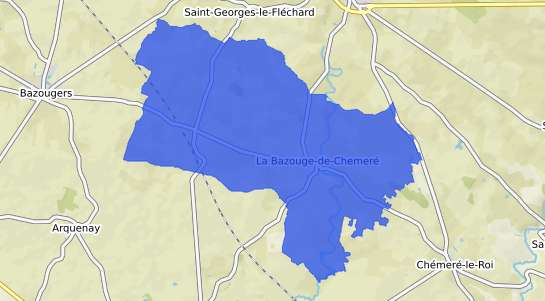 prix immobilier La Bazouge de Chemer�