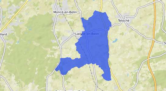 prix immobilier Laign� en Belin