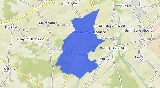 prix immobilier Le Coudray Macouard