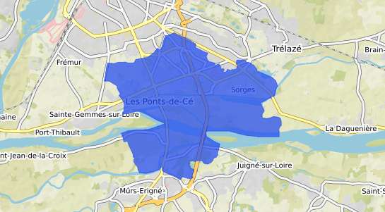 prix immobilier Les Ponts de C�
