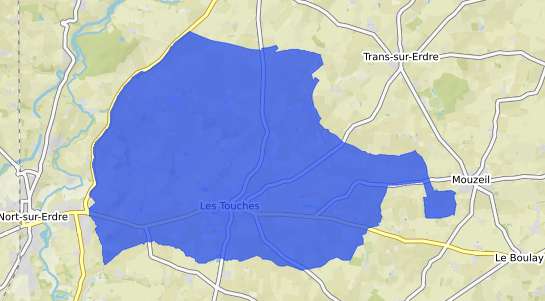 prix immobilier Les Touches