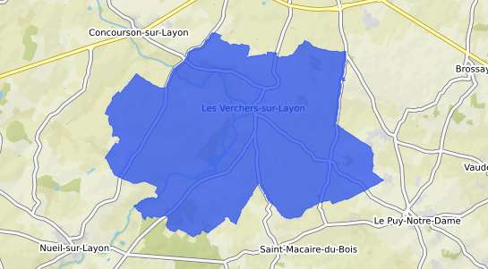 prix immobilier Les Verchers sur Layon