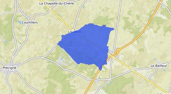prix immobilier Louailles