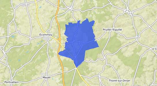 prix immobilier Marign� Laill�