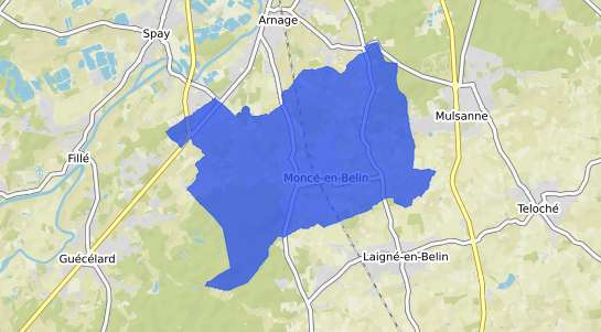 prix immobilier Monc� en Belin