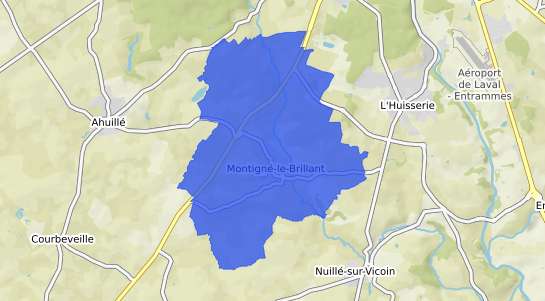 prix immobilier Montign� le Brillant