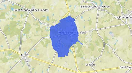 prix immobilier Moutiers les Mauxfaits