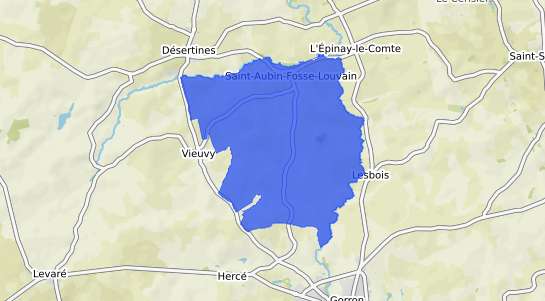 prix immobilier Saint Aubin Fosse Louvain