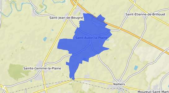 prix immobilier Saint Aubin la Plaine