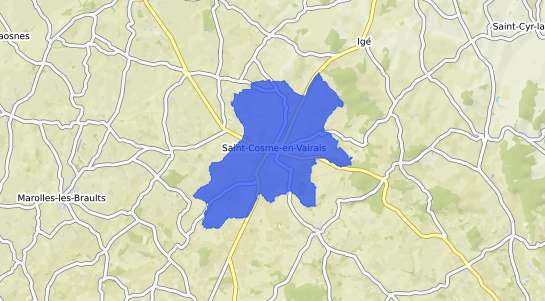 prix immobilier Saint Cosme en Vairais