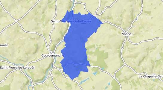 prix immobilier Saint Georges de la Cou�e