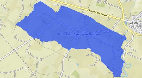 prix immobilier Saint Georges le Fl�chard