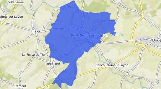 prix immobilier Saint Georges sur Layon